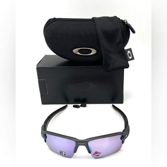 OAKLEY FLAK 2.0XL OO9188-G8 Steel / Prizm Snow Sapphire 59mm Sunglasses - Picture 2 of 4